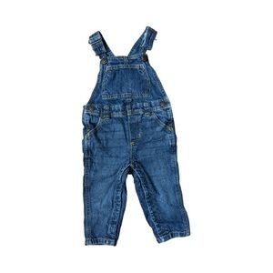 Old Navy denim overalls. Baby size 12 to 18 months.